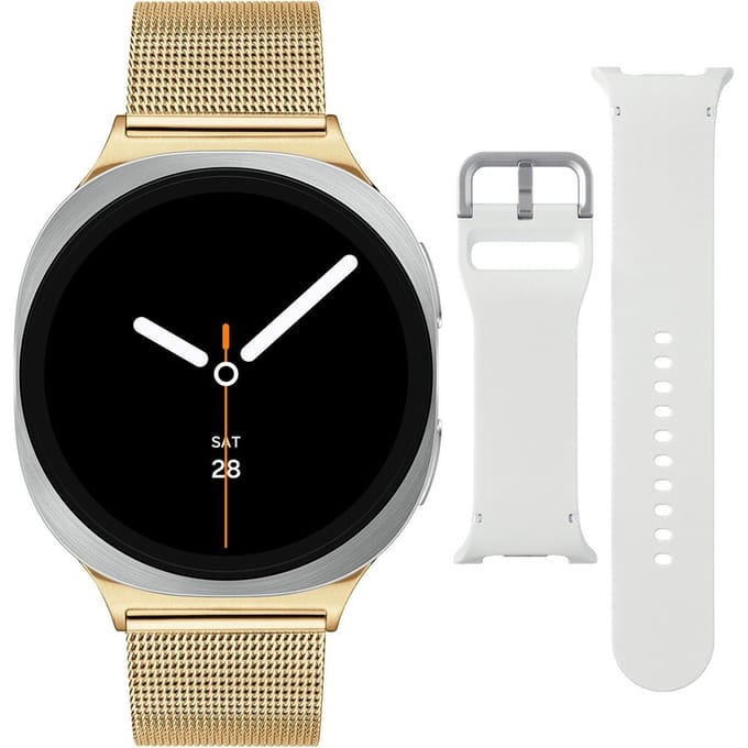 Samsung Special Edition Galaxy Watch 8 Zilver/Goudkl Mesh 44mm