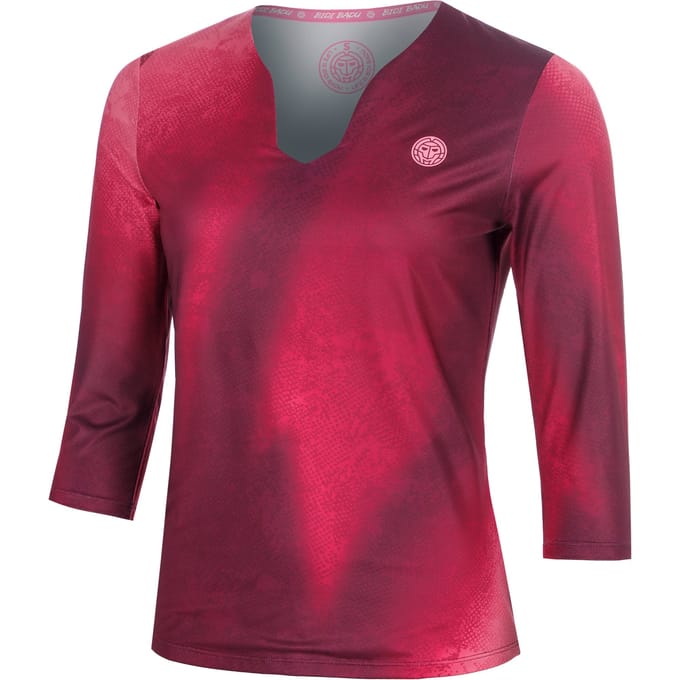 BIDI BADU Freeze Out V-Neck Printed  Longsleeve Dames