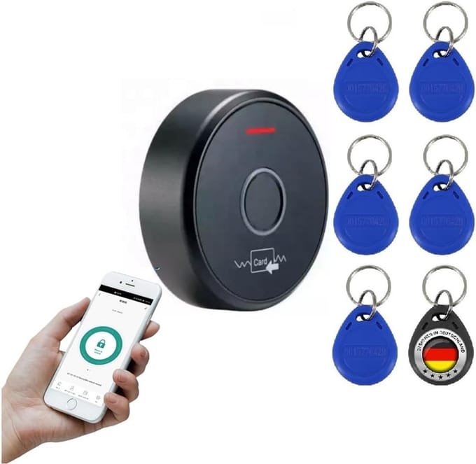 Slim Deurslot met Vingerafdruk, Code en RFID voor Buiten Deur