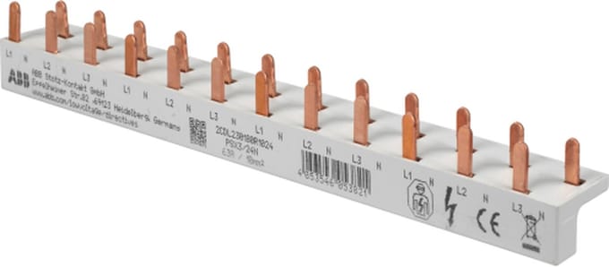 ABB FlexLine kamrail 12 modules 3-fase 63A