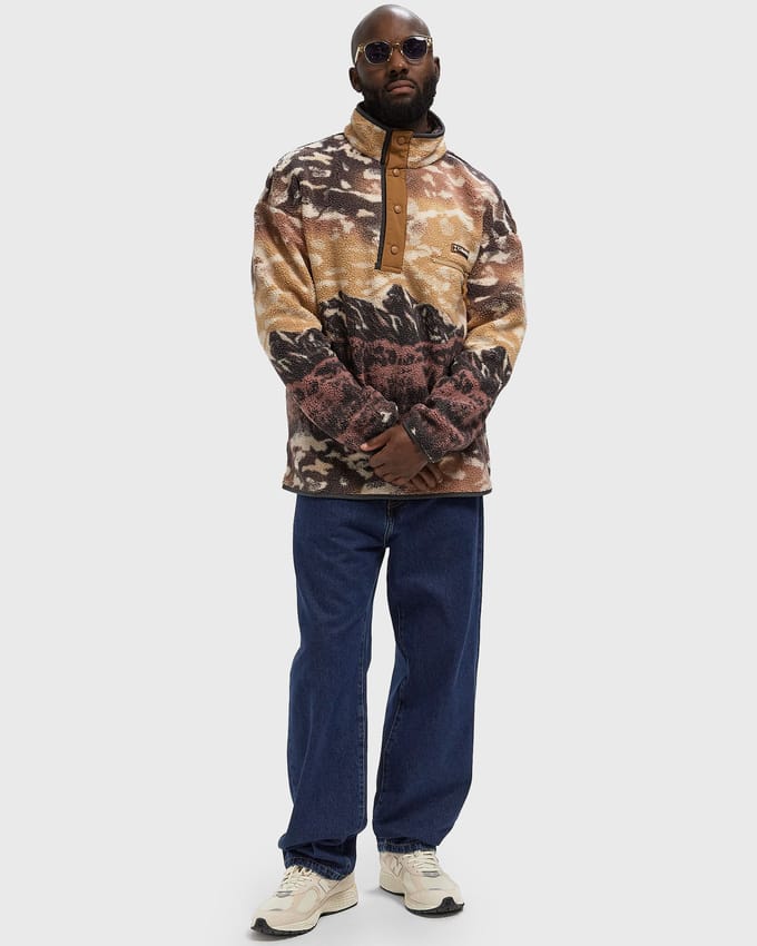 Helvetia™ II Printed Half Snap Fleece