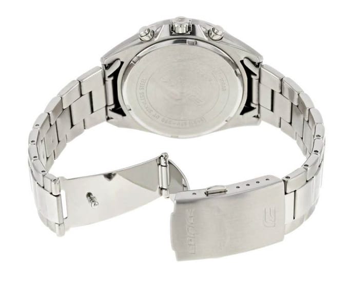 Casio Edifice Heren Zilveren Horloge EFV-560D-2AVUEF