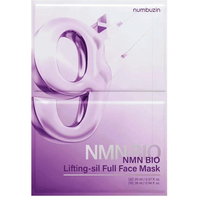 [numbuzin] Nr. 9 NMN BIO Lifting-sil Full Face Mask 4EA white