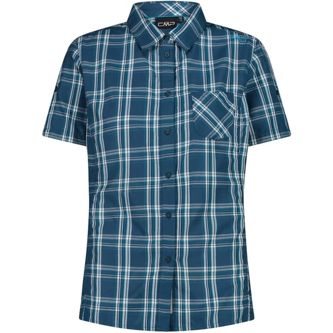 Cmp 34s5706 Overhemd Met Korte Mouwen Blauw 2XS Vrouw