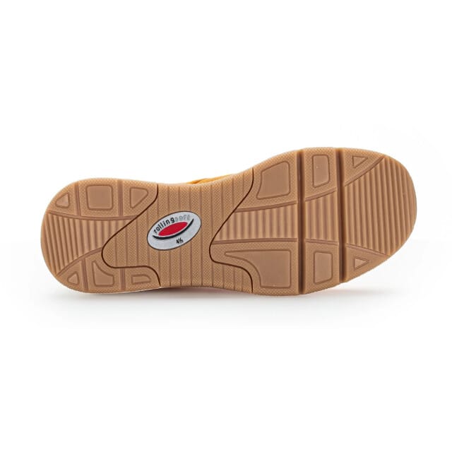 Gabor rollingsoft sensitive 46.897.31 - dames rollende wandelsneaker - Oranje - maat 36 (EU) 3.5 (UK)