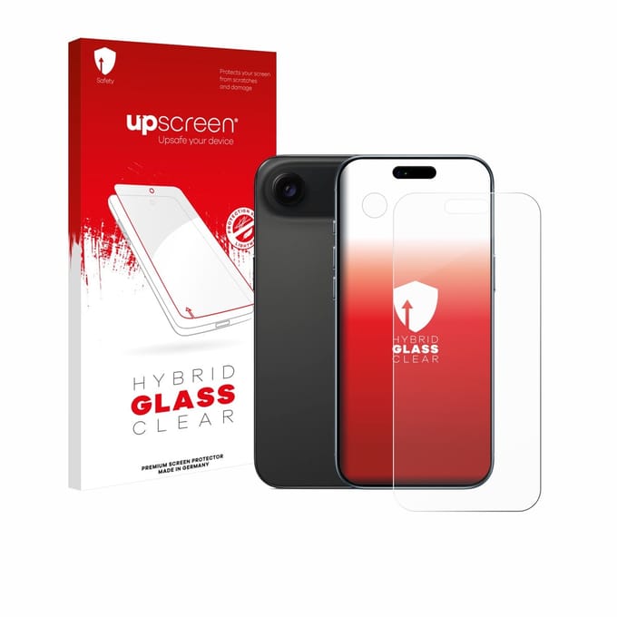 upscreen - Screenprotector voor Apple iPhone Air (Voor+Camera) - Folie Beschermfolie Beschermglas transparant