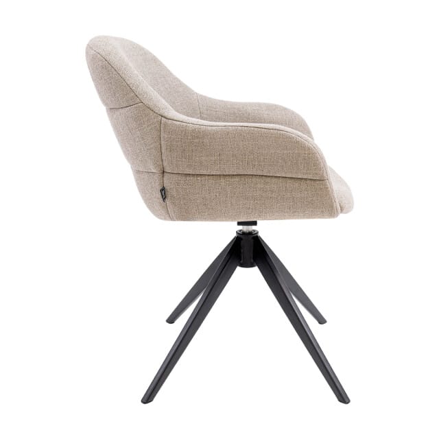 Kick draaistoel Noel - taupe