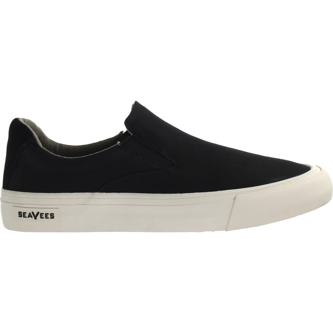Seavees Hawthrone Slip On Standaard Zwart Popeline Zwart Damesschoenen
