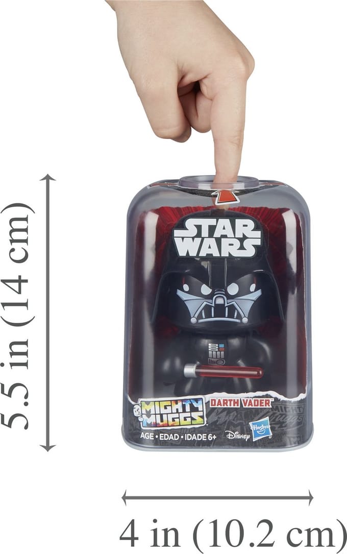 Star Wars Mighty Muggs Darth Vader - Actiefiguur