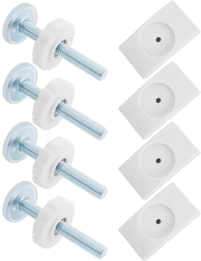 Dailygoods- Drukschroeven Set - 6 x M10 x 80 mm Bevestigingsbouten