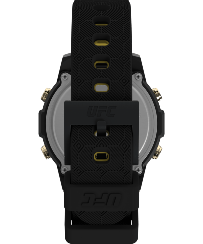 Timex UFC Brawler TW2V97900 Horloge - Siliconen - Zwart - Ø 42.5 mm
