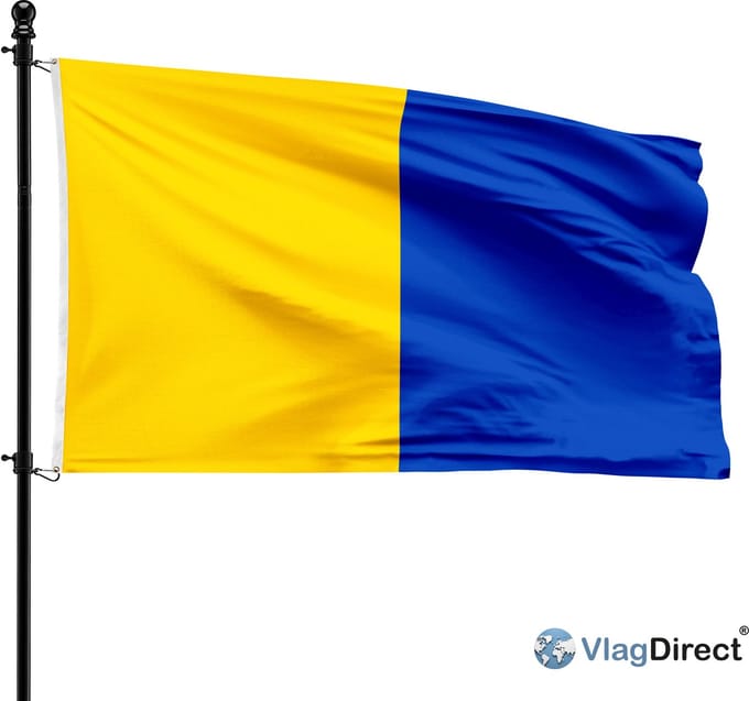 Dilbeekse vlag - Gemeente Dilbeek vlag - 90 x 150 cm.