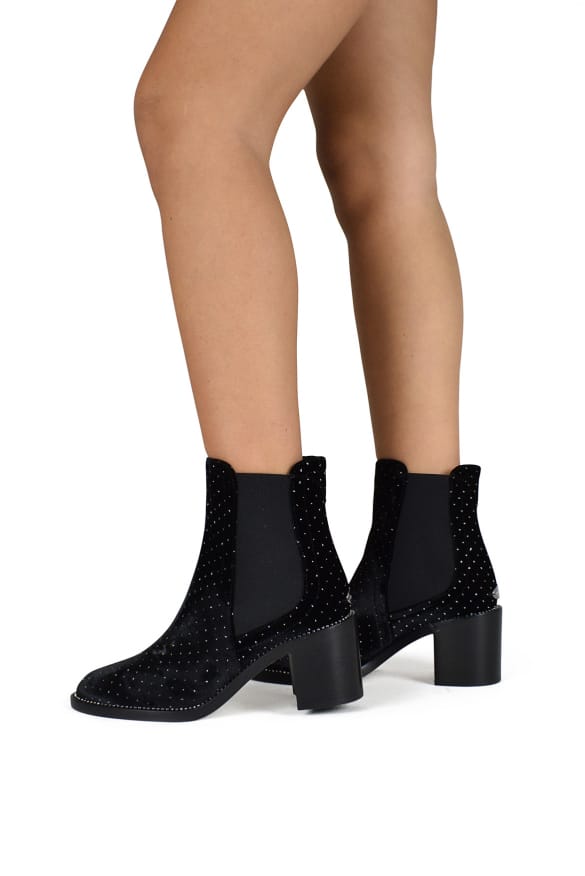 Jimmy Choo Merril Enkellaarzen Zwart