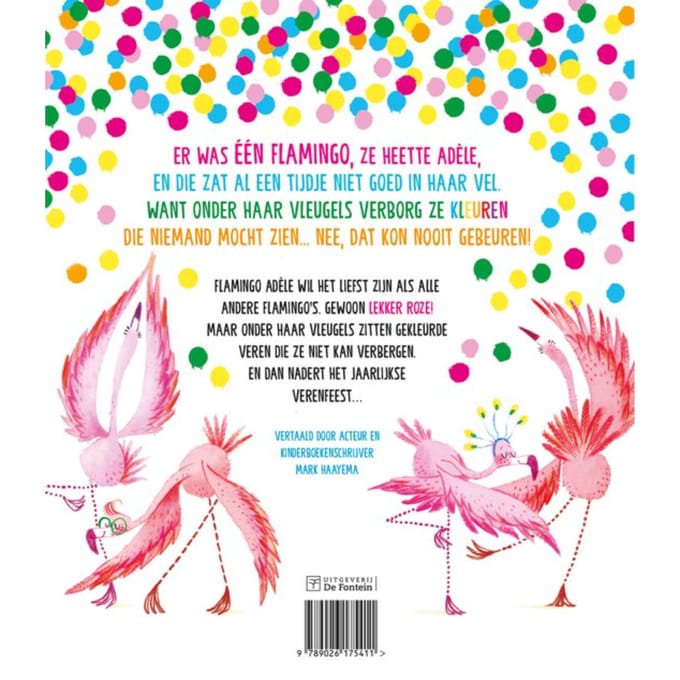 De Regenboogflamingo - Catherine Emmett