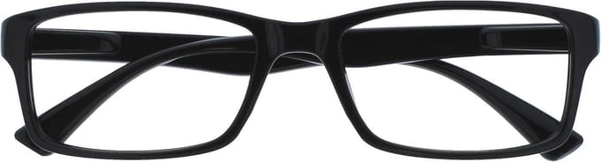 Stijlvolle Lezers Bril Zwart - Unisex Designer Model +1.50 Sterkte