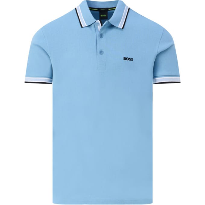 Boss T-shirt en Polo Azzurro
