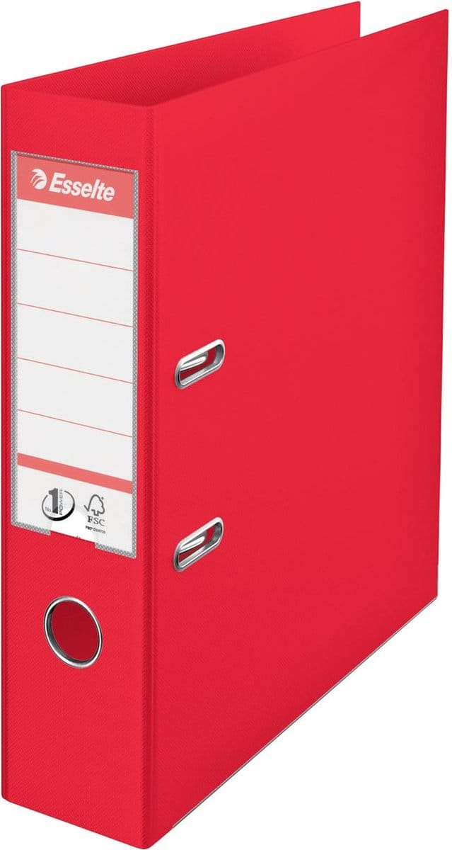 Ordner A4 Breed PP Esselte Vivida Rood