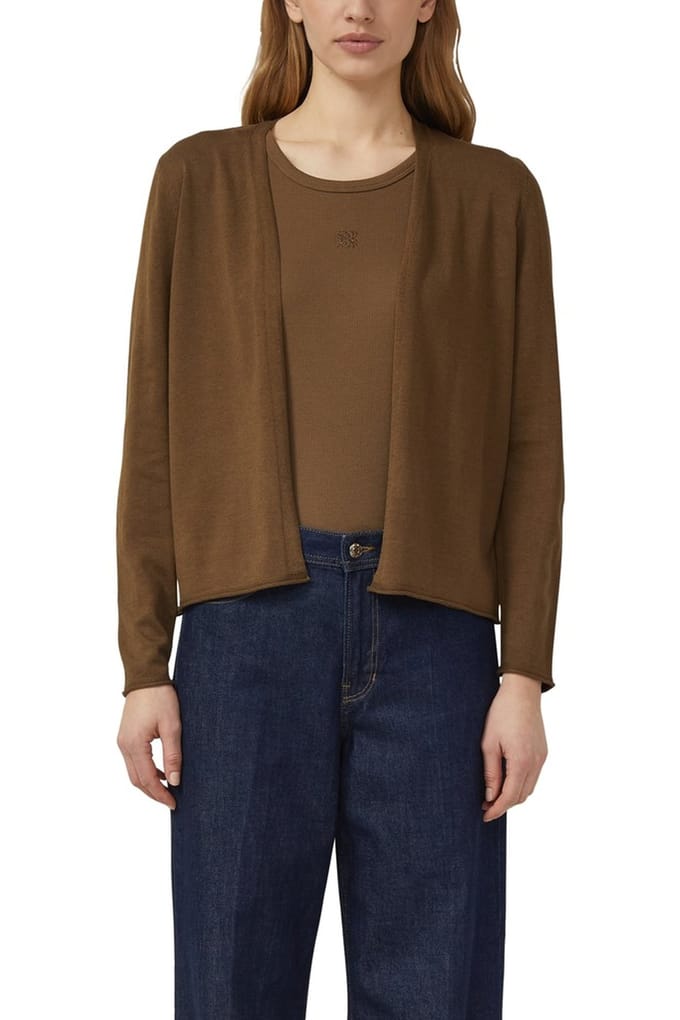 s.Oliver  Cardigan Dark Brown Größe: 34 | Leichte Jacken Outlet | Damen | Braun