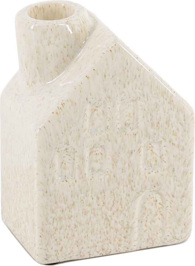 Aardewerk huisje beige