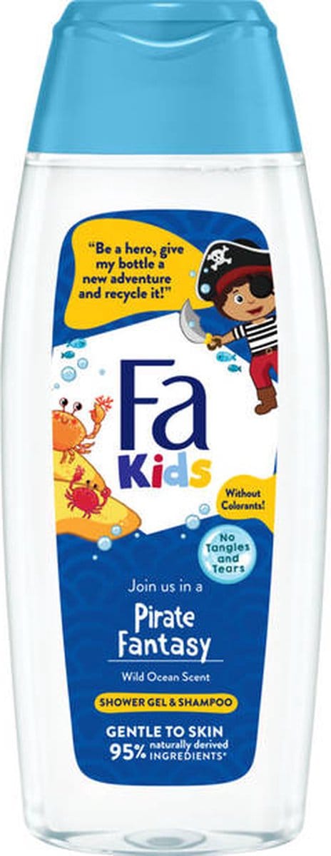 Fa Kids Pirate Douchegel Jongen Lichaam & haar Fris 250 ml