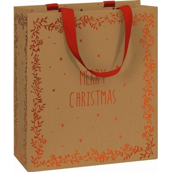 Stewo geschenktasje kerst farley, formaat 18 x 8 x 21 cm.