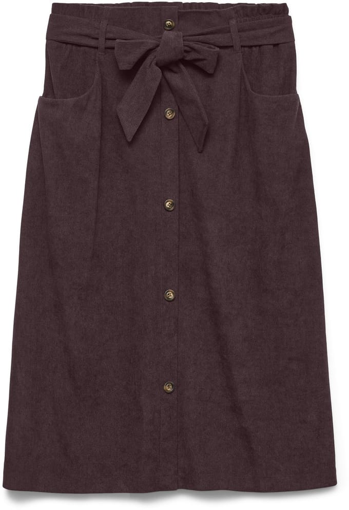 Vero Moda Rok VMVILJA Corduroy High waist Midi-rok