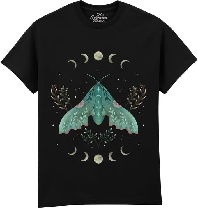 Mot Luna And Moth The Coloured House T-shirt S