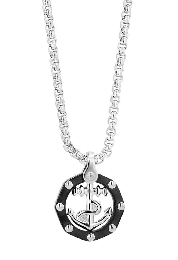 AKZENT Akzent unisexketting met hanger Tango, Ionenplattierung
