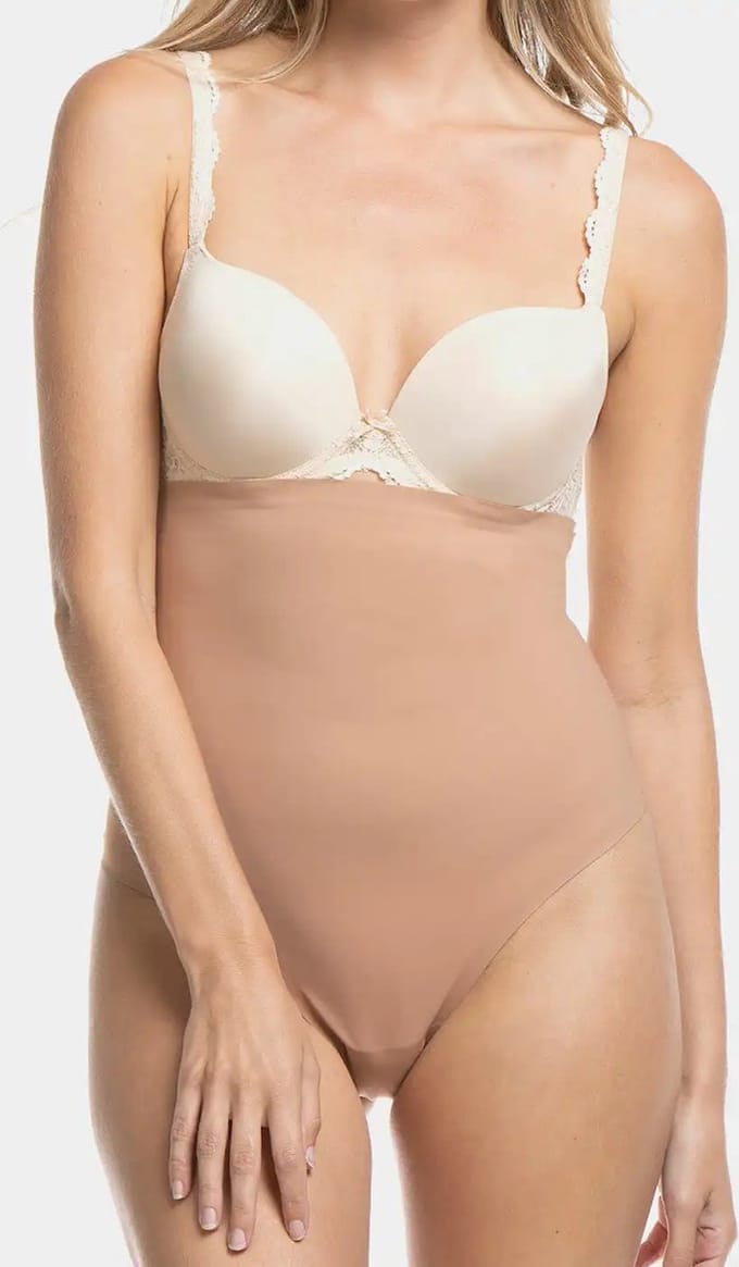 MAGIC Bodyfashion - Maxi Sexy High Thong - Mocha - Maat M