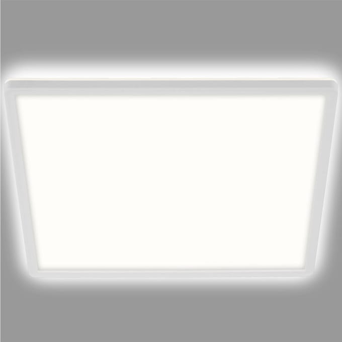BRILONER SLIM Plafondlamp - LED - Achtergrondverlichting - 22W - 42x42cm - Wit