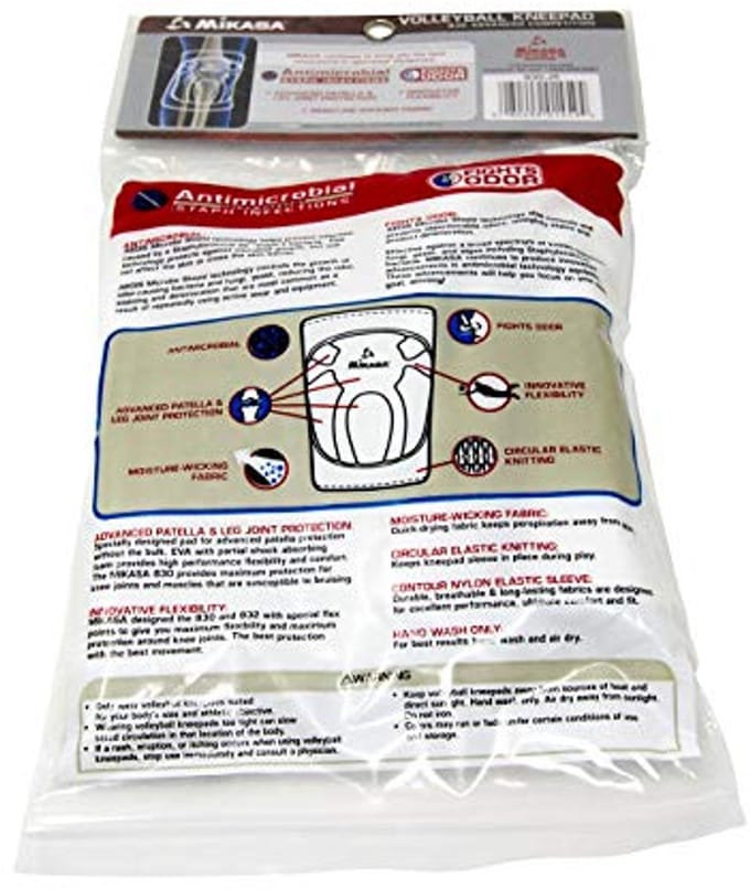 Competitiekneepads voor Antimicrobiële Bescherming - Wit