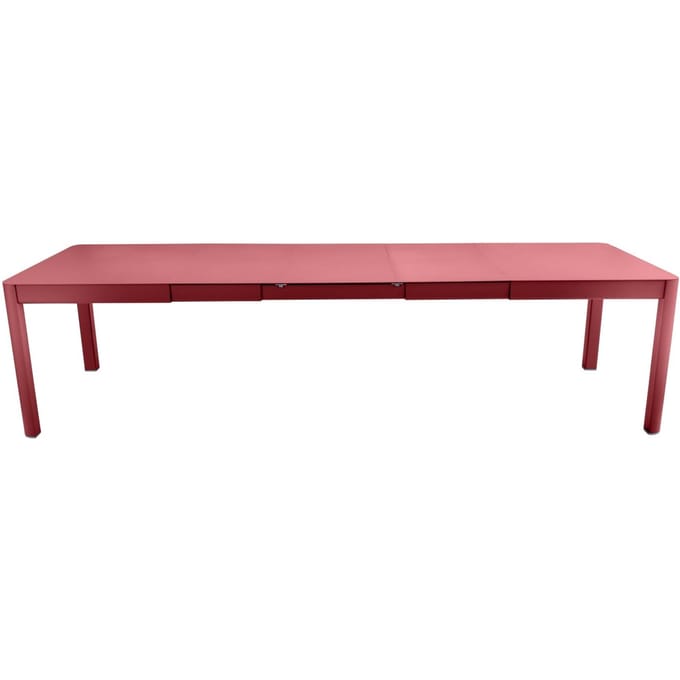 Fermob Ribambelle tafel - 43 chili - 3 Inlegplaten