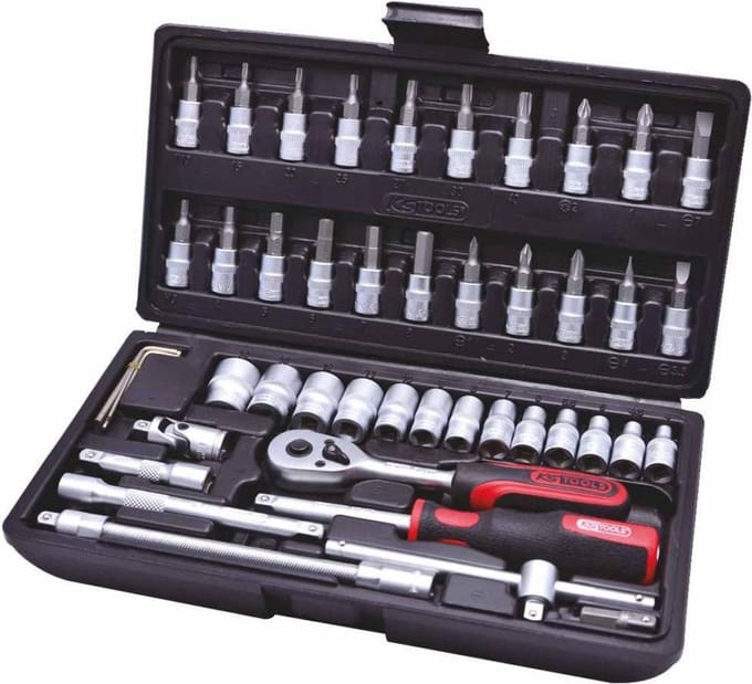 KS Tools 917.0648 917.0648 Dopsleutelset 48-delig