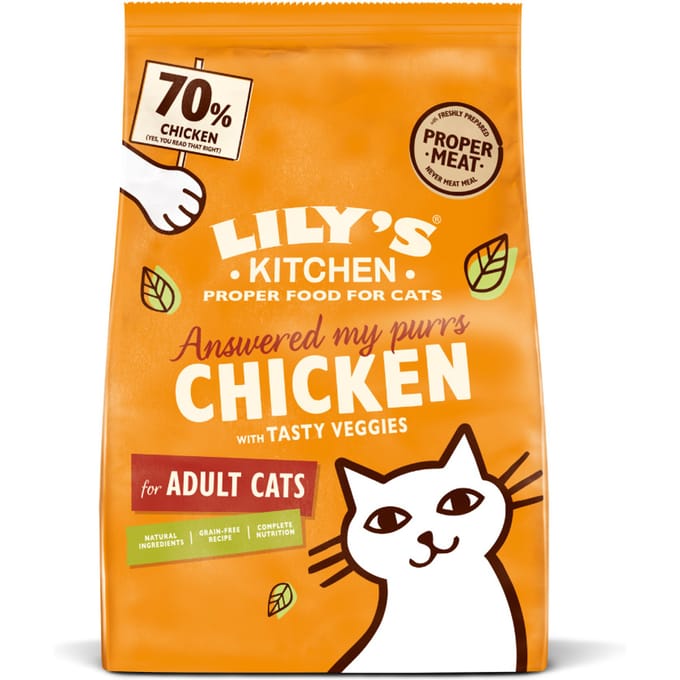 800g Lily's Kitchen Delicious Chicken Complete Adult Dry Kattenvoer