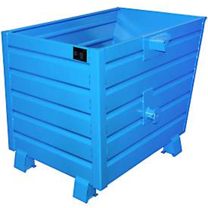 stapelbare kiepbak BSK 70, blauw