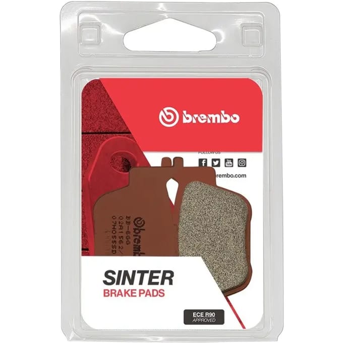 Achterste remblok Brembo Quad TRX450R/TRX650 RINCON =HO55/MX1