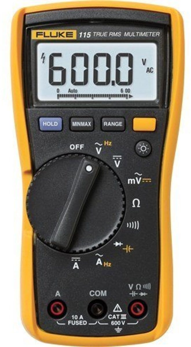 Multimeter met Groot Display en LED Achtergrondverlichting