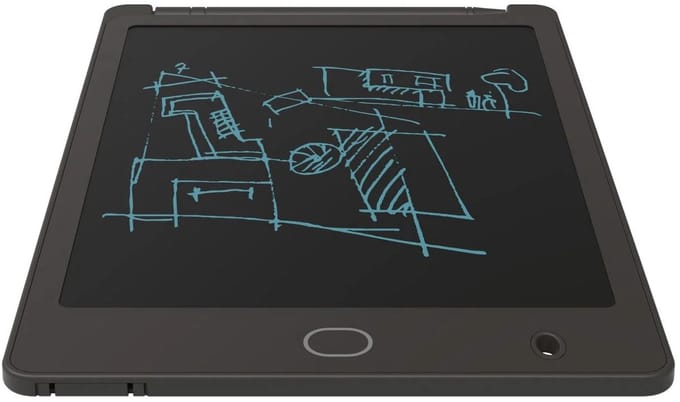 Silvercrest LCD Schrijfbord - Tekentablet - Zwart - 22,2 x 14,9 x 0,54 cm - 8.5 inch