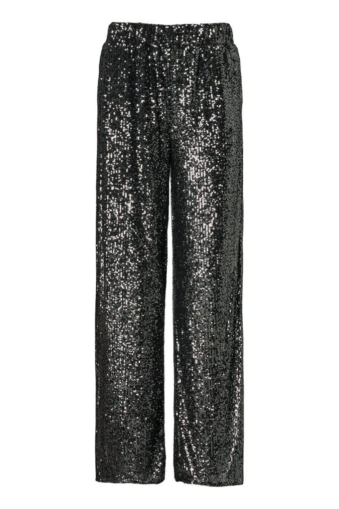 Mira Broek Donker Metallic
