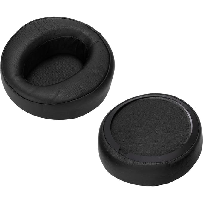 Coussinets d'oreille de remplacement JZF78 pour casque Sony MDRXB950BT(rouge ) noir