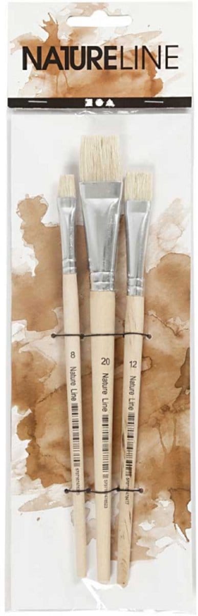 Creativ Company Nature Line - Brushes (no. 8-12-20)