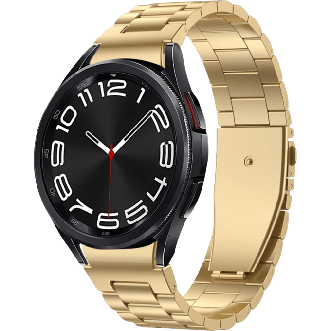 Kalebol Universeel Stalen Watch Bandje Goud