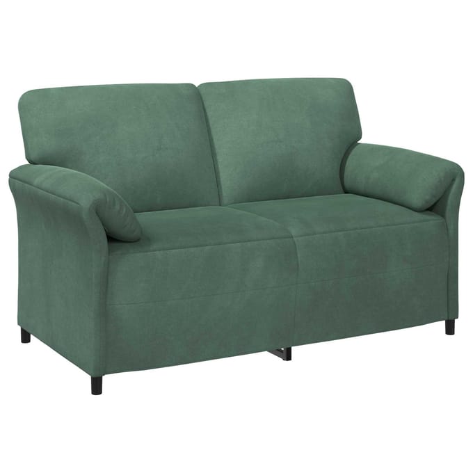 vidaXL - 2-Zits - Sofa - Zeegroen - 158 - x - 83 - x - 95 - cm - Fluweel