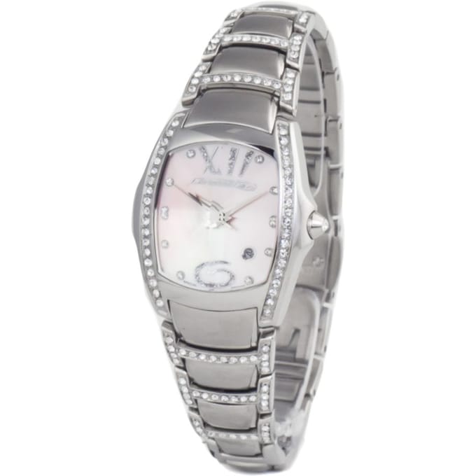 Horloge CHRONOTECH CT7896SS-17M. Kwarts, Kleur roze. Kobieta. white