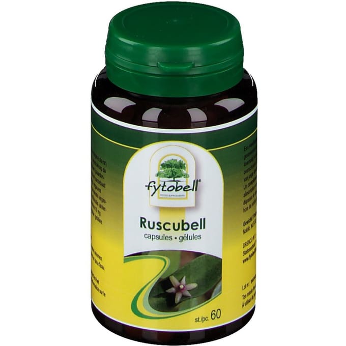 Fytobell - Ruscubell - Hart en Bloedsomloop - Voedingssupplementen -  60 capsules