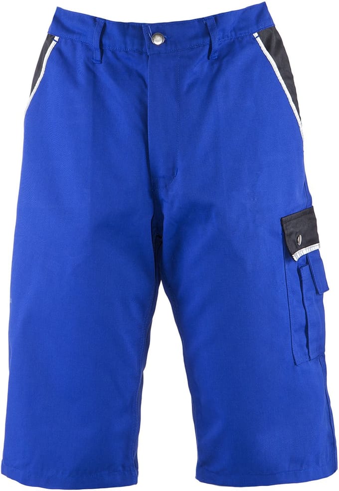 TMG STYLE WORK Korte Werkbroek HEREN Werkshort Blauw - Ripstop - Ademend - Stretch