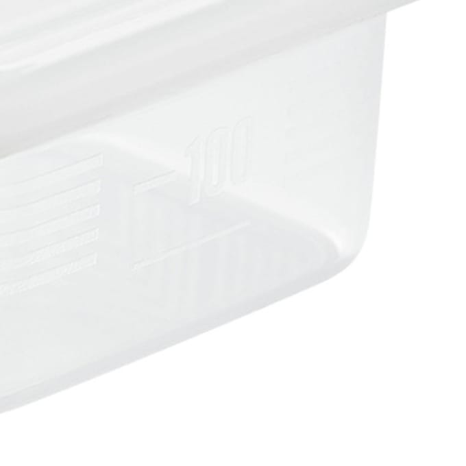 3 pièces Contenants pour congélateur avec couvercles pour stockage alimentaire 200 ml Réutilisables Contenants de stockage alimentaire Boîtes Préparation white