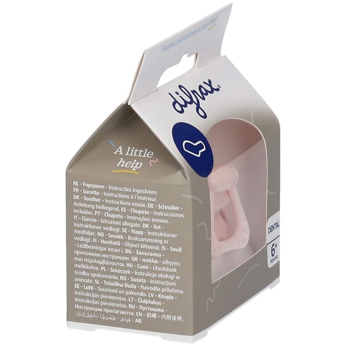 Difrax Fopspeen Dental 6 Maanden+ 1
