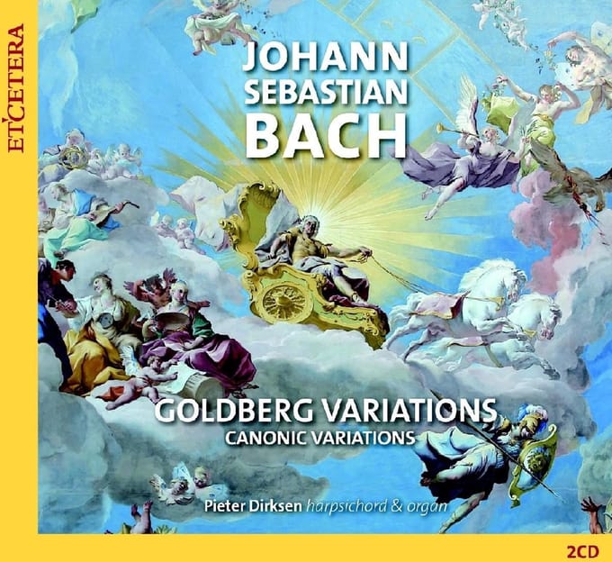 Pieter Dirksen - J.S. Bach: Goldberg Variations | Canonic Variati (2 CD)
