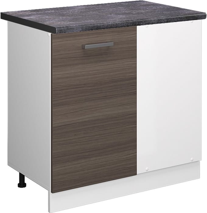 Vicco R-Line Hoekkast – 86 cm, WB Antraciet Edel grijs